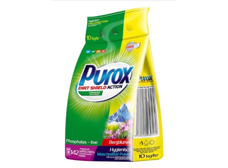 Стиральный порошок Purox Universal 10 кг, п/е (97-109)